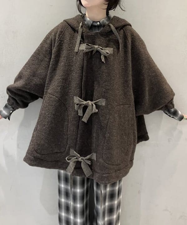 須賀さんの「BEAMS WOMEN｜オンブレチェック ビッグ シャツ」を使ったコーディネート