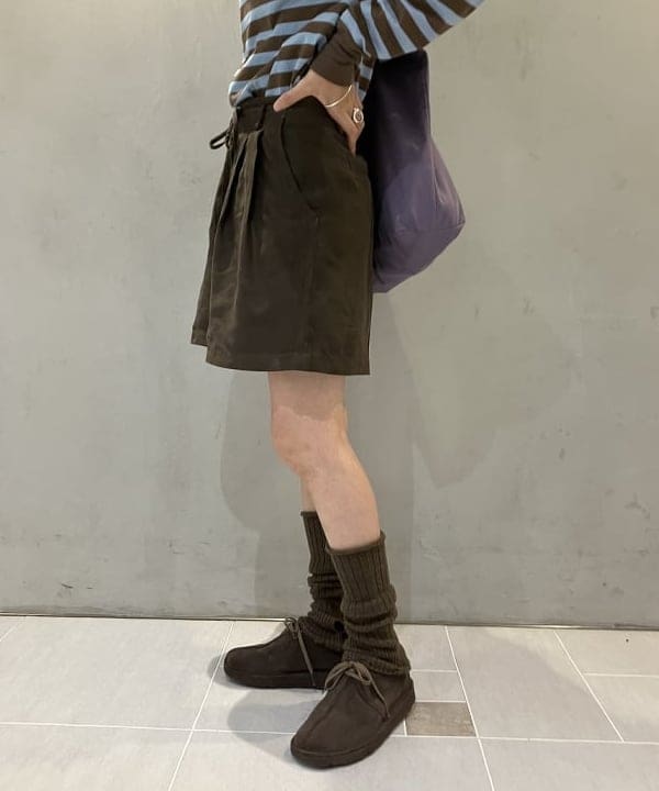 津藤 理佐子さんの「BEAMS WOMEN｜ベーシック ボーダー ロングスリーブ」を使ったコーディネート