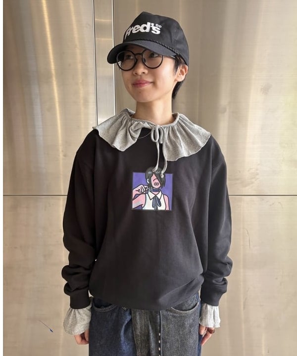 みりさんの「リボン クリア リング」を使ったコーディネート