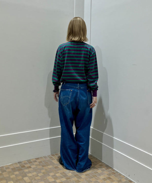 小原 もこさんの「BEAMS WOMEN｜太 ウェリントン レンズ」を使ったコーディネート