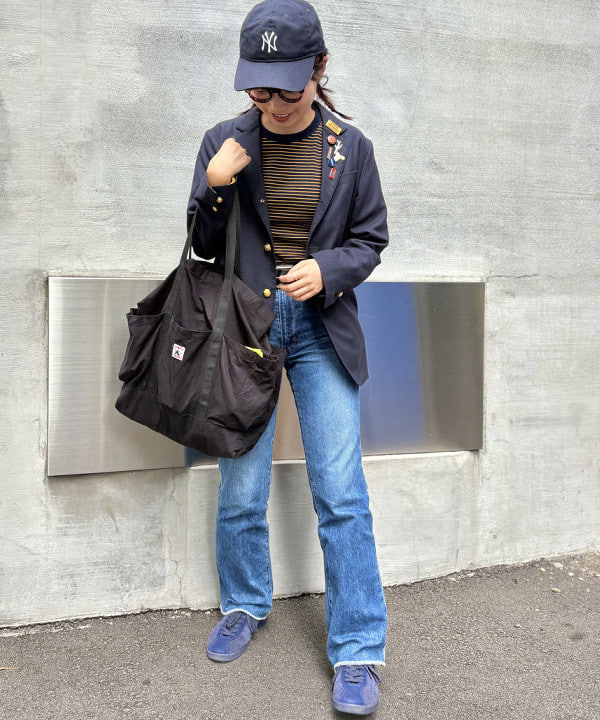 SHINAGAWAさんの「BEAMS WOMEN｜【別注】PUMA / BRASIL」を使ったコーディネート