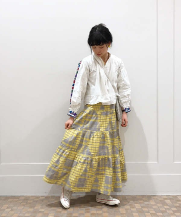 MAYURIさんの「BEAMS WOMEN｜Ray BEAMS / K10 マリーナチェーン ネックレス」を使ったコーディネート