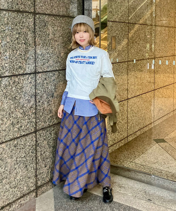 小原 もこさんの「BEAMS WOMEN｜デタッチ スリーブ ミリタリー ブルゾン」を使ったコーディネート