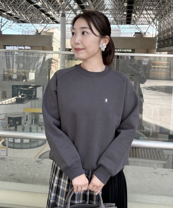 ❣️サプライズ☘️試着程度*ブラウン*ストライプ編み込みミンク７部袖*部屋着OK ビーミング ライフストア by ビームス たまプラーザ テラス店