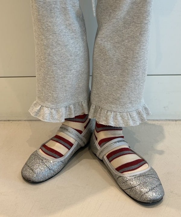 清水 彩乃さんの「BEAMS WOMEN｜【別注】ROSTER SOX / BORDER SOX」を使ったコーディネート
