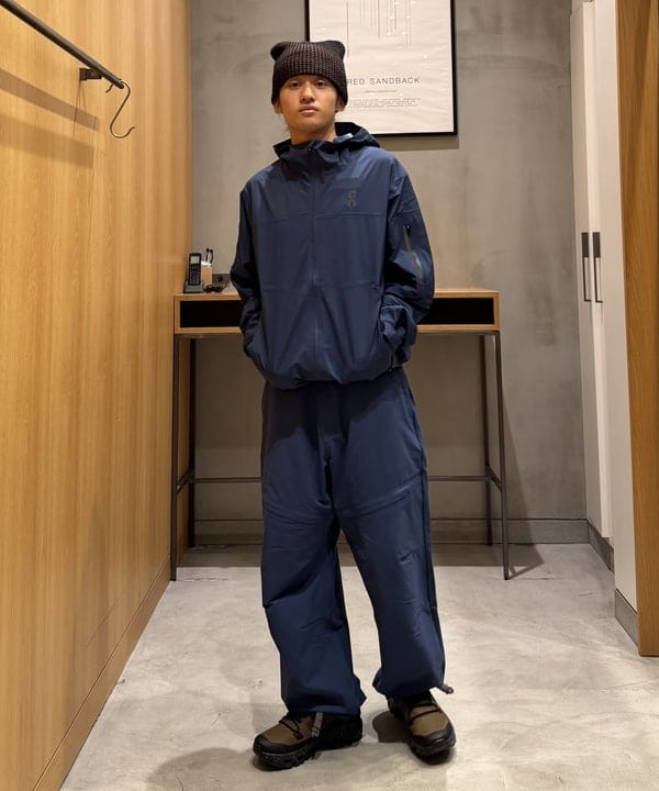 private brand by s.f.s wake別注 beams ネイビー Private brand by S.F.S × WAKE. 別注パンツが国内12月16日より