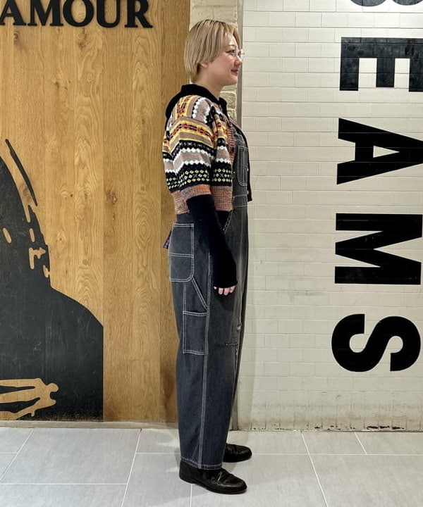 スミレさんの「BEAMS WOMEN｜フェアアイル 5分袖 カーディガン」を使ったコーディネート