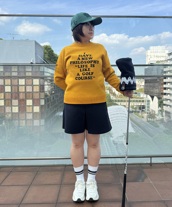 美品☆ビームスゴルフ　ハイブリッドダウン　ニット　カモフラ柄　2way 近年 今年のダウン何にしますか〜？❄︎｜ビームス 立川｜BEAMS