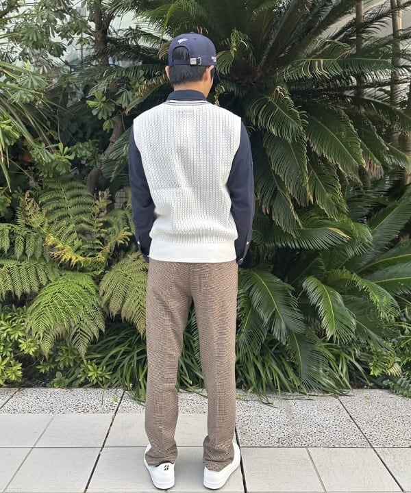 美品☆ビームスゴルフ　ハイブリッドダウン　ニット　カモフラ柄　2way 近年 今年のダウン何にしますか〜？❄︎｜ビームス 立川｜BEAMS