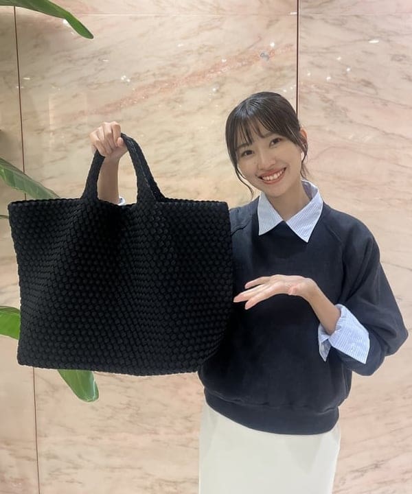 茂野 真楓さんの「BEAMS WOMEN｜BATONER / メランジ 裏毛 クルーネック トップス」を使ったコーディネート