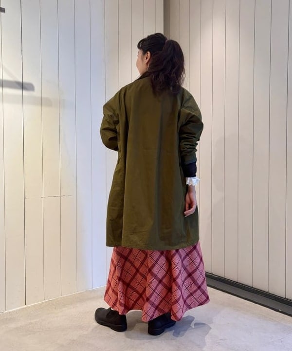 おのすさんの「BEAMS WOMEN｜ヘンリーネック レース カーディガン」を使ったコーディネート