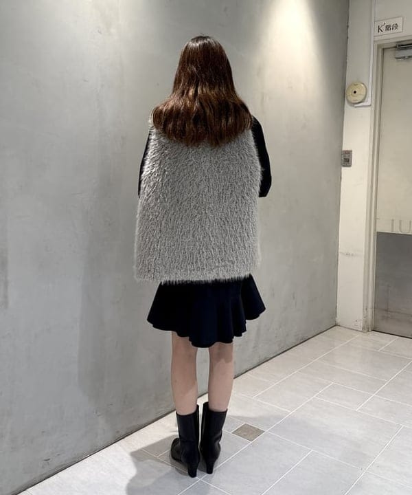 ヒライさんの「BEAMS WOMEN｜フリルヘム シャツ ワンピース」を使ったコーディネート