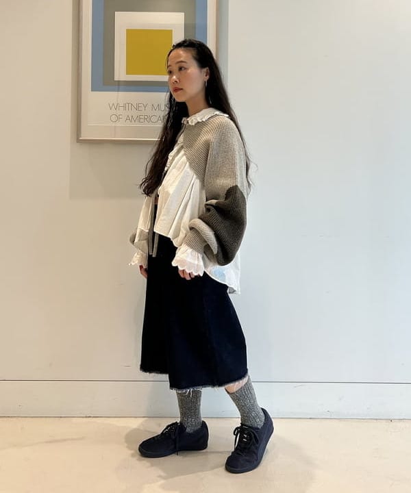 清水 彩乃さんの「BEAMS WOMEN｜maturely / ハート ボレロ」を使ったコーディネート