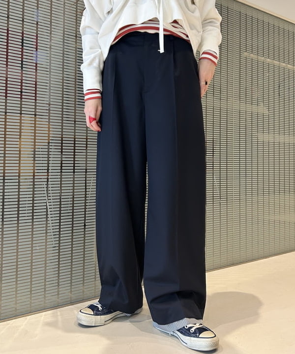 清水 彩乃さんの「BEAMS WOMEN｜【別注】cableami / モヘヤ ワッチキャップ」を使ったコーディネート