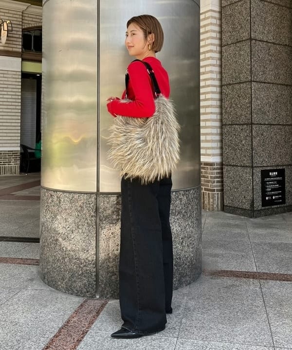 NATSUKIさんの「BEAMS WOMEN｜ポリエステル ウール ポロ カーディガン」を使ったコーディネート