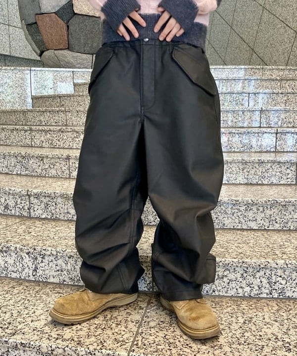 はるひむさんの「BEAMS WOMEN｜ワイド ボーダー ポロ ニット」を使ったコーディネート