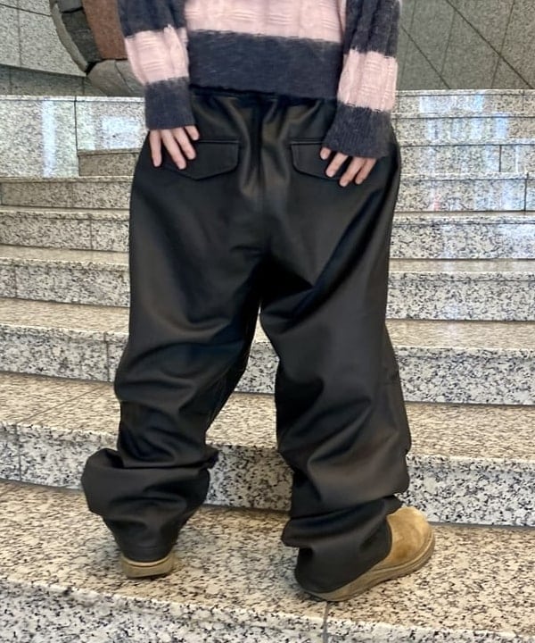 はるひむさんの「BEAMS WOMEN｜ワイド ボーダー ポロ ニット」を使ったコーディネート