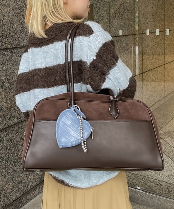 まゆちゃんさんの「BEAMS WOMEN｜ワイド ボーダー ポロ ニット」を使ったコーディネート