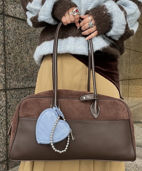 まゆちゃんさんの「BEAMS WOMEN｜ワイド ボーダー ポロ ニット」を使ったコーディネート