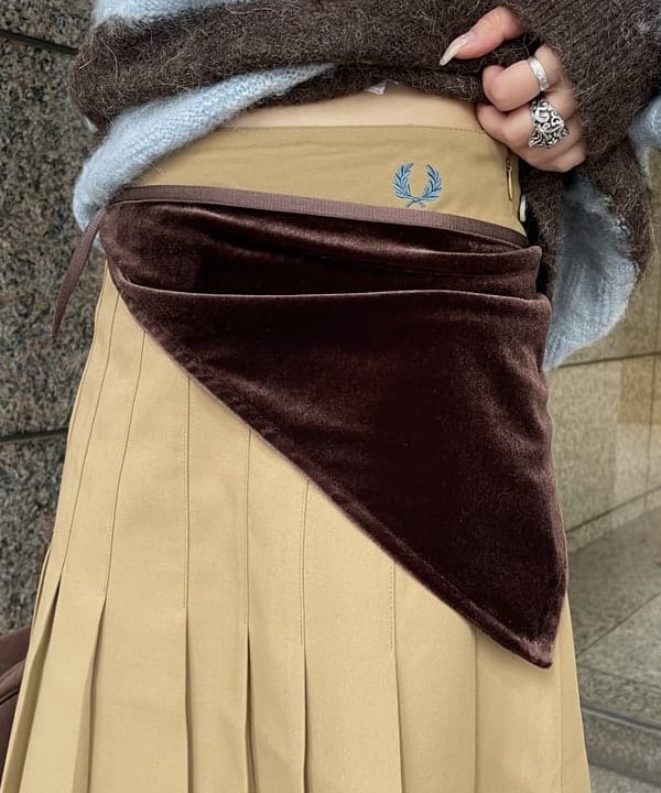 まゆちゃんさんの「BEAMS WOMEN｜ワイド ボーダー ポロ ニット」を使ったコーディネート