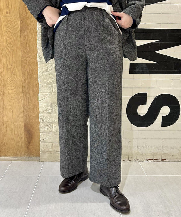 スミレさんの「BEAMS WOMEN｜ツイード スリーボタン ビッグジャケット」を使ったコーディネート