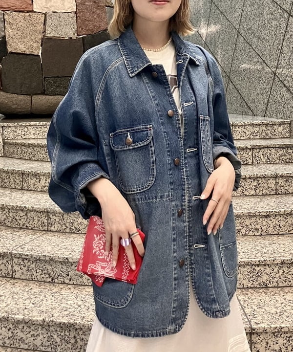 小原 もこさんの「BEAMS WOMEN｜セーラー スウェット フルジップ」を使ったコーディネート