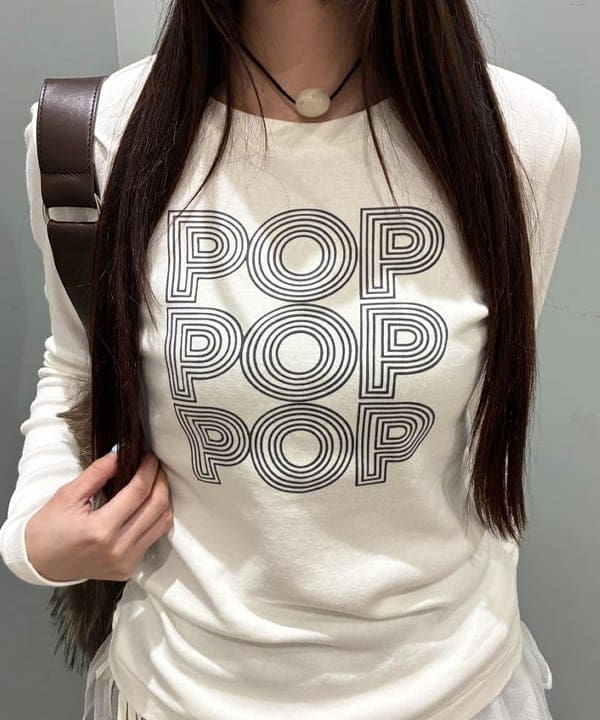 amiriさんの「BEAMS WOMEN｜【別注】athletic wear MASON / メッセージ ロングスリーブ Tシャツ」を使ったコーディネート