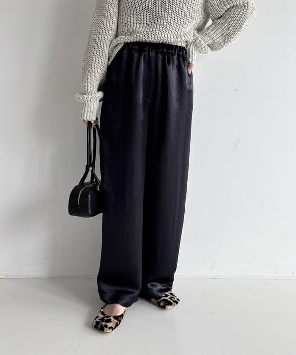 AONO SHIKAMAさんの「BEAMS WOMEN｜畦編み ニット プルオーバー.M」を使ったコーディネート