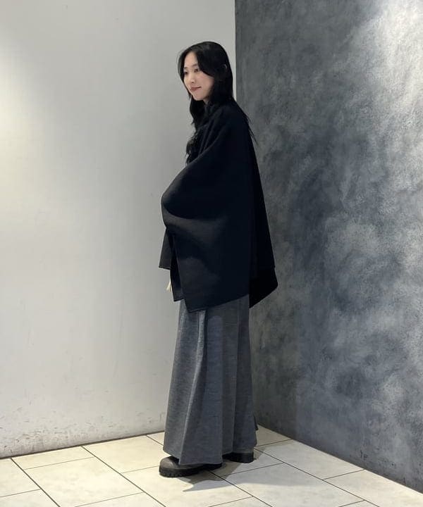 nodokaさんの「BEAMS WOMEN｜	COG THE BIGSMOKE / MILA ポンチョ トップス」を使ったコーディネート