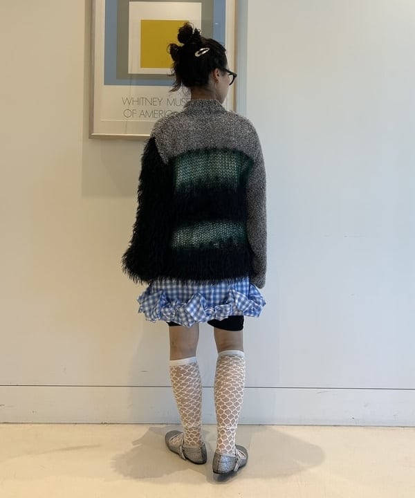 清水 彩乃さんの「BEAMS WOMEN｜maturely / スリーヤーン ボウタイ ロングスリーブ」を使ったコーディネート