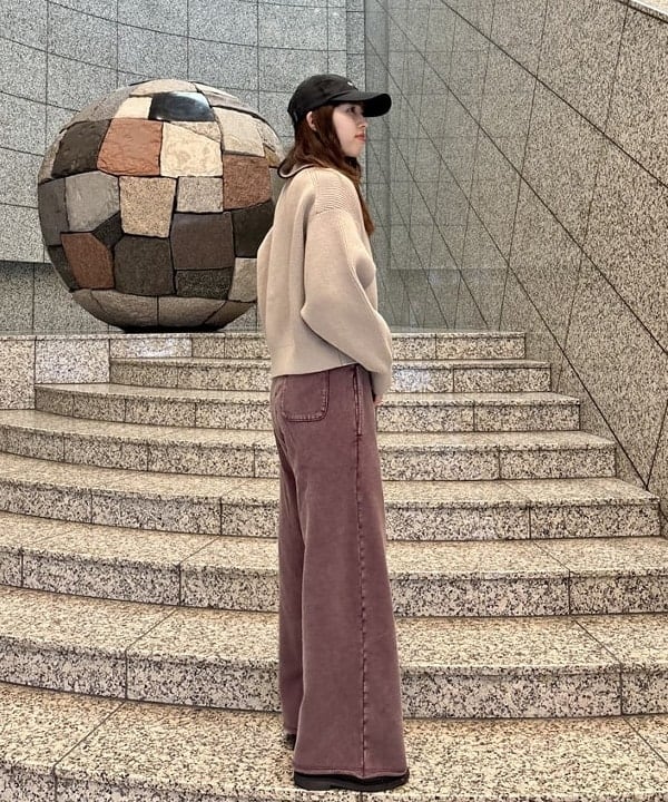 はやしあかねさんの「BEAMS WOMEN｜【別注】FRED PERRY / Tipped Collar Cardigan」を使ったコーディネート