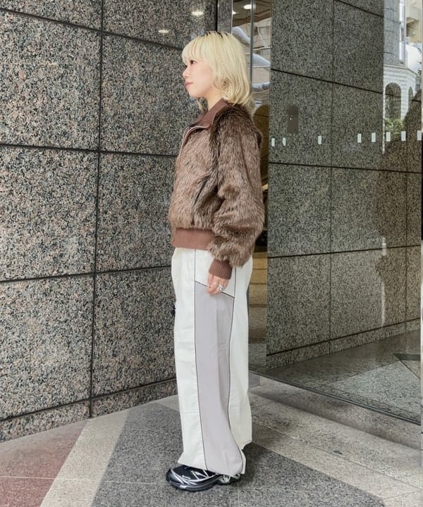 まゆちゃんさんの「BEAMS WOMEN｜【別注】PENNEY’S / ファー ジャケット」を使ったコーディネート