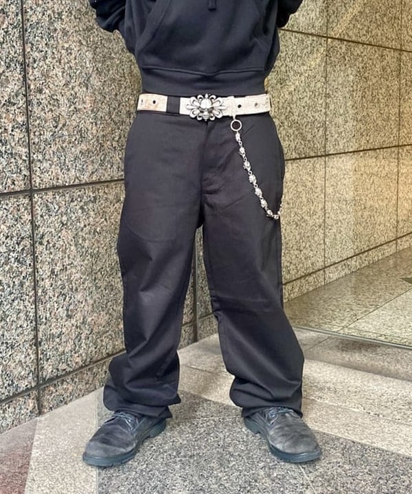 はるひむさんの「BEAMS WOMEN｜【別注】Dickies / ワイド チノ パンツ」を使ったコーディネート