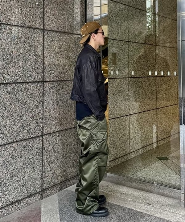 Ryohei Takataさんの「BEAMS WOMEN｜シープレザー ショート ジャケット」を使ったコーディネート