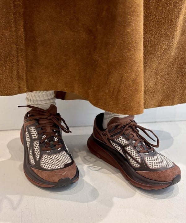 SHINAGAWAさんの「BEAMS WOMEN｜カスリ モヘア ベースボール」を使ったコーディネート