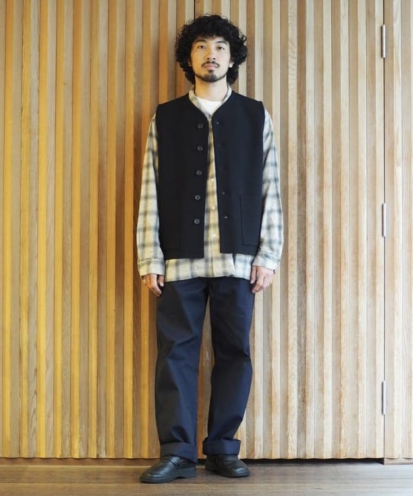 メンズウェア SIGHTRON 2.ゼログランド レーザー ウィング オックスフォード ラインド mens