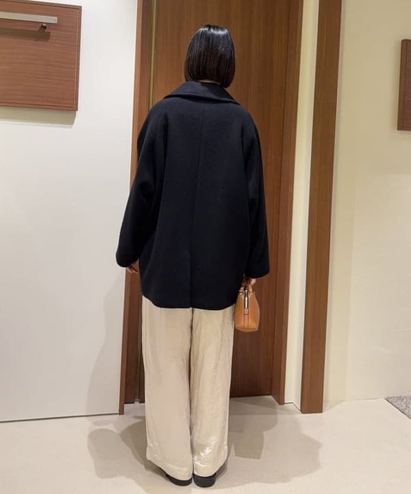 Kanaeさんの「BEAMS WOMEN｜TICCA / ウール ピーコート」を使ったコーディネート