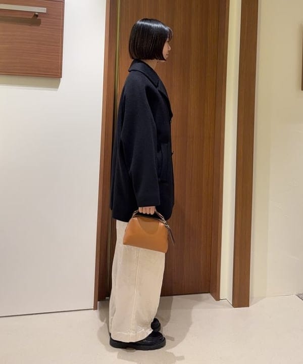 Kanaeさんの「BEAMS WOMEN｜TICCA / ウール ピーコート」を使ったコーディネート