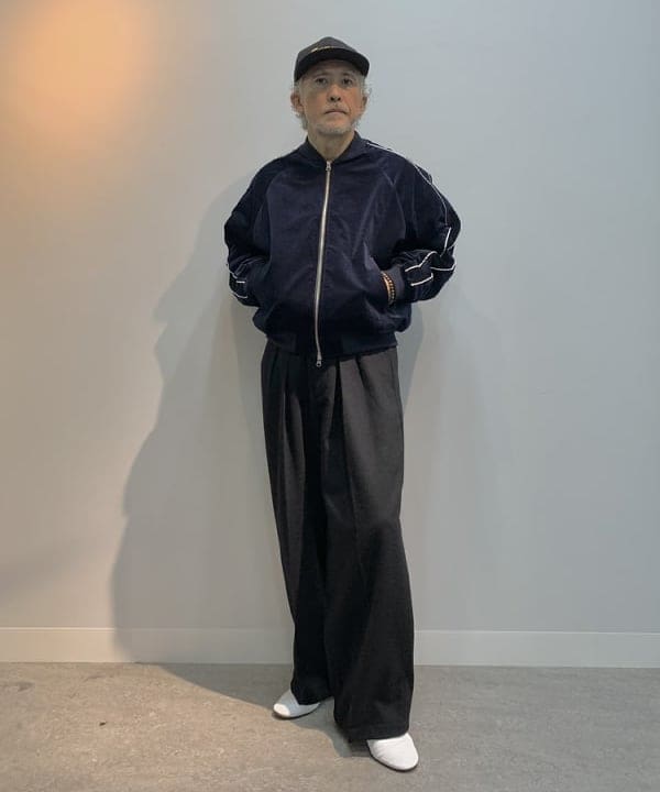 大理石模様 ナイロンジャケット　beams ケンタウロス健太着用（希少） BEAMS（1125498） スタイリング・コーディネイト｜BEAMS