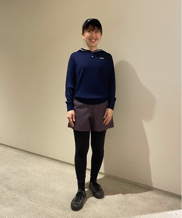 美品☆ビームスゴルフ　ハイブリッドダウン　ニット　カモフラ柄　2way 近年 ビームス ゴルフ 京都髙島屋S.C.店（1126836） スタイリング