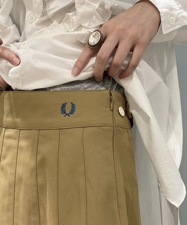 加歩さんの「BEAMS WOMEN｜ミックス ループ編み ニット ジャケット」を使ったコーディネート