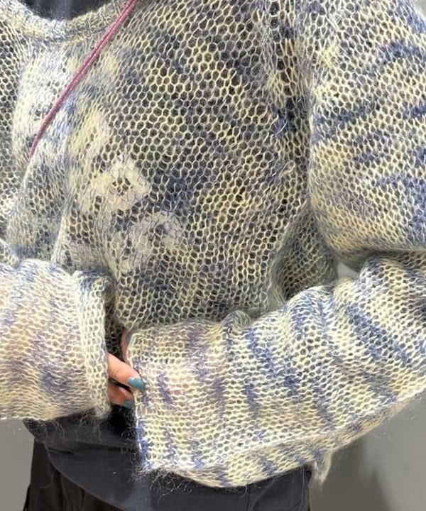 ばるたんさんの「BEAMS WOMEN｜カスリ モヘア ベースボール」を使ったコーディネート