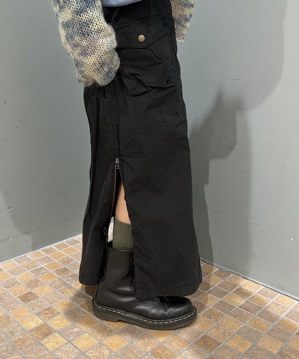 ばるたんさんの「BEAMS WOMEN｜カスリ モヘア ベースボール」を使ったコーディネート