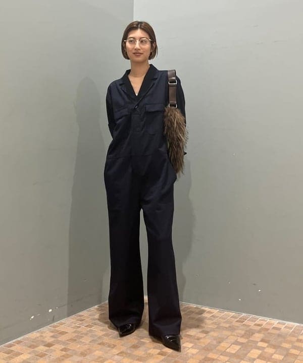 NATSUKIさんの「BEAMS WOMEN｜ロング ファー バッグ」を使ったコーディネート