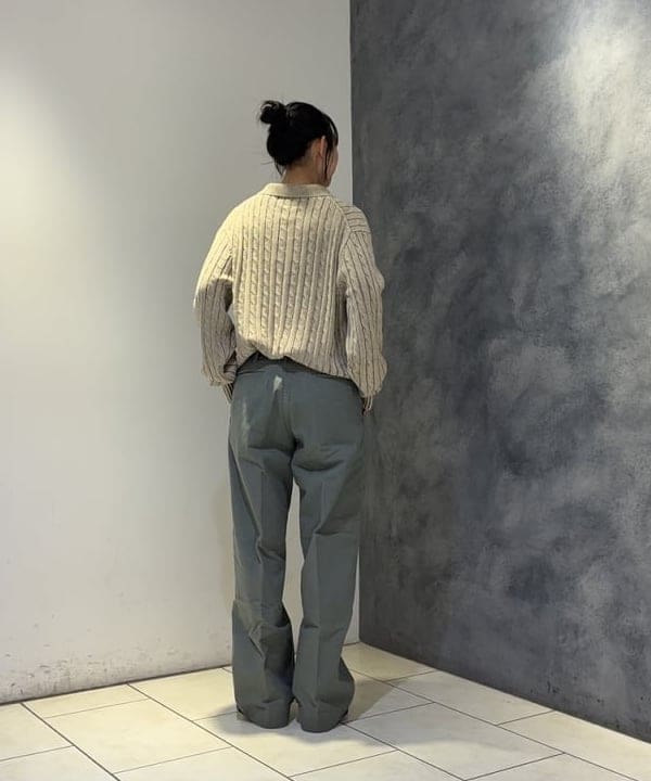 SAEさんの「BEAMS WOMEN｜BEAMS PLUS / MIL Trousers Herringbone」を使ったコーディネート
