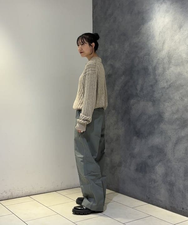 SAEさんの「BEAMS WOMEN｜BEAMS PLUS / MIL Trousers Herringbone」を使ったコーディネート