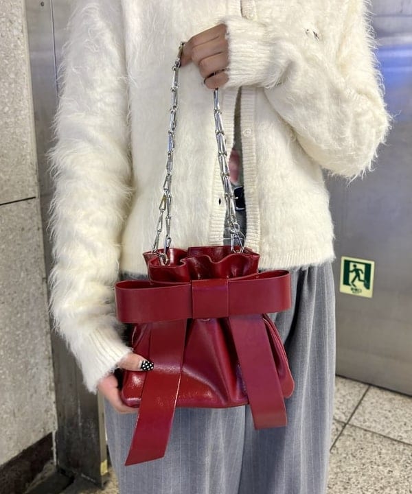 ヒカリさんの「BEAMS WOMEN｜リボン チェーン バッグ」を使ったコーディネート