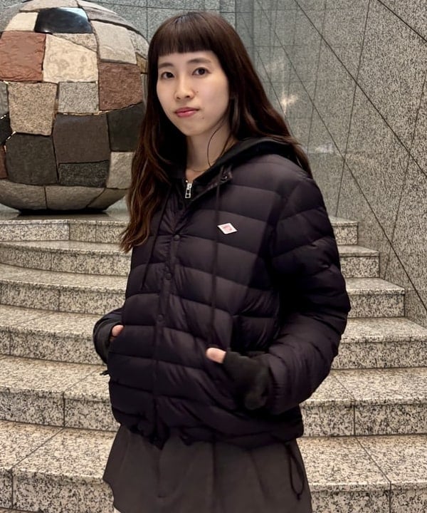 はやしあかねさんの「BEAMS WOMEN｜DANTON / CREWNECK INNER DOWN JACKET 25AW」を使ったコーディネート