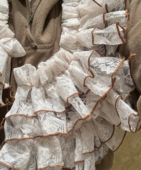 大石彩可さんの「BEAMS WOMEN｜【別注】Orfeo &times; maturely / フリース ハーフジップ」を使ったコーディネート