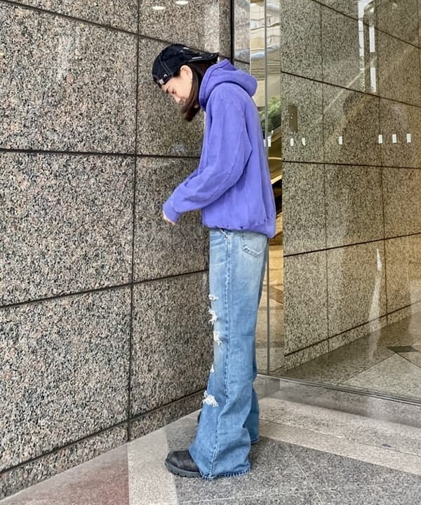 はるひむさんの「BEAMS WOMEN｜【別注】REMI RELIEF / Sweat Zip Hoodie」を使ったコーディネート